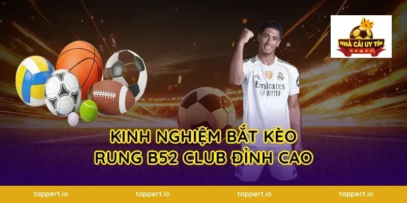 Kinh nghiệm bắt kèo rung b52 club đỉnh cao