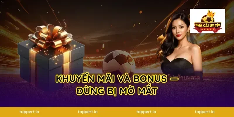 Khuyến Mãi Và Bonus — Đừng Bị Mờ Mắt