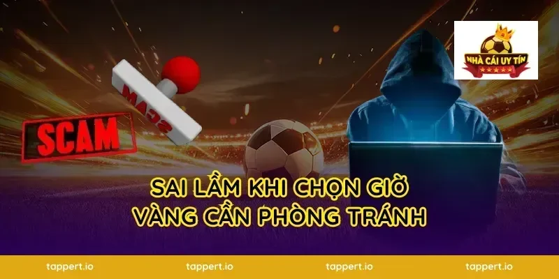Sai lầm khi chọn giờ vàng cần phòng tránh