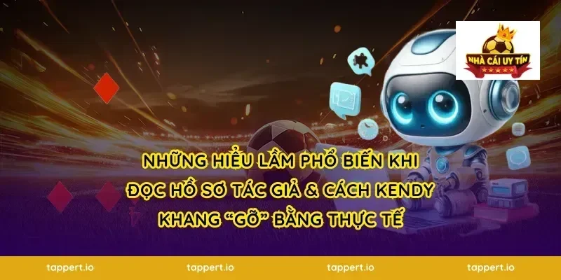 Những hiểu lầm phổ biến khi đọc hồ sơ tác giả & cách Kendy Khang “gỡ” bằng thực tế