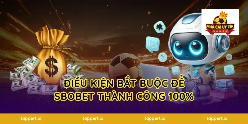 Điều kiện bắt buộc để sbobet thành công 100%