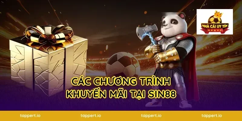 Các Chương Trình Khuyến Mãi Tại SIN88
