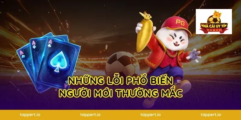 Những lỗi phổ biến người mới thường mắc