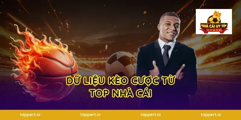 Dữ liệu kèo cược từ top nhà cái